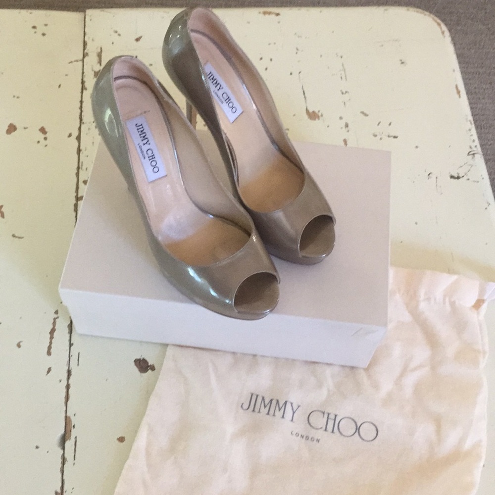 Jimmy Choo Open Toe Platform